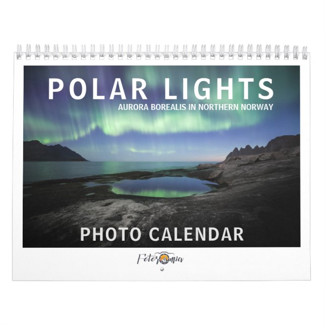 Calendrier Aurores boréales 2027 (Protection)
