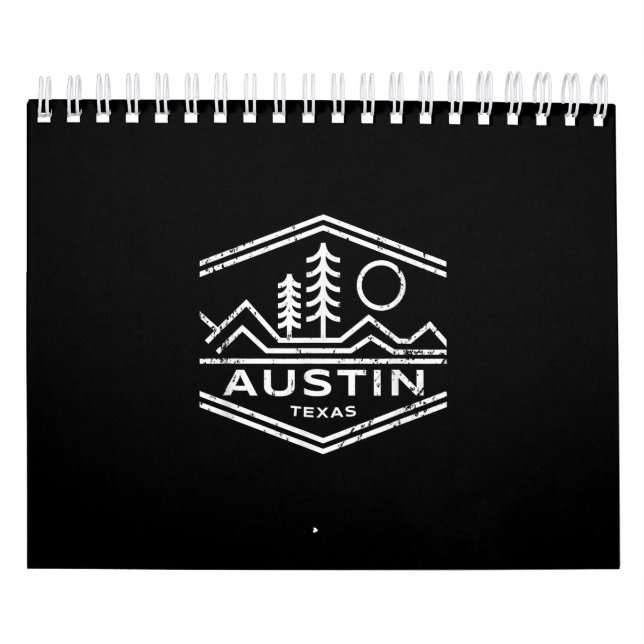 Calendrier Austin Texas Toxits Austin TX Outdoors Hiking (Protection)