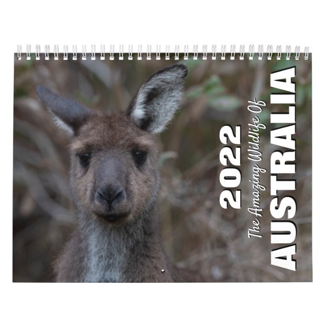 Calendrier Australie 2025 Photo d'un animal sauvage (Protection)