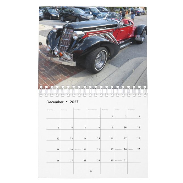 Calendrier automobile 1 (Dec 2027)