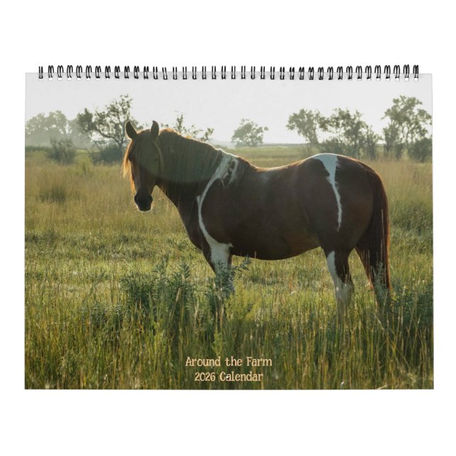Calendrier Autour de la ferme (Protection)