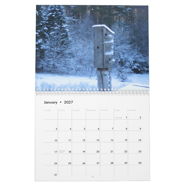 Calendrier Autour de la ferme et en ville 2009 (Jan 2027)