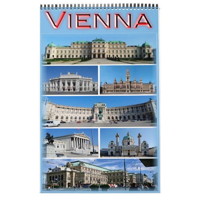 Calendrier Autriche - VIENNE - (Protection)