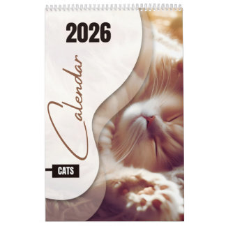 Calendrier avec des chats mignons