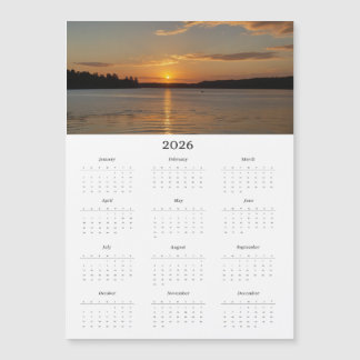 Calendrier avec Photo | Calendrier Magnétique de l