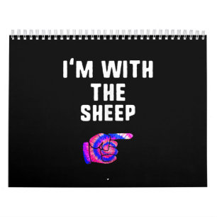Calendrier Avec Sheep Tie Dye Dog Present