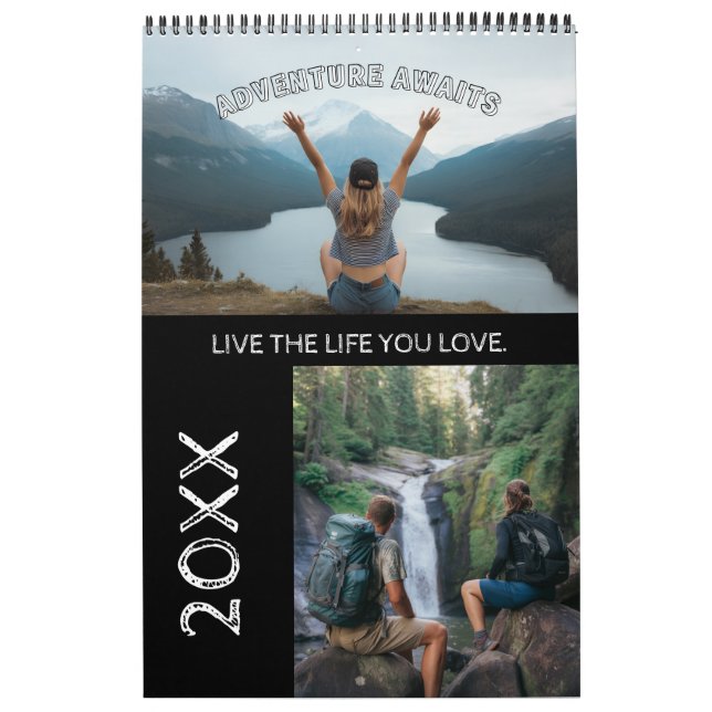 Calendrier Aventure Attend | Photo de voyage inspirante (Protection)