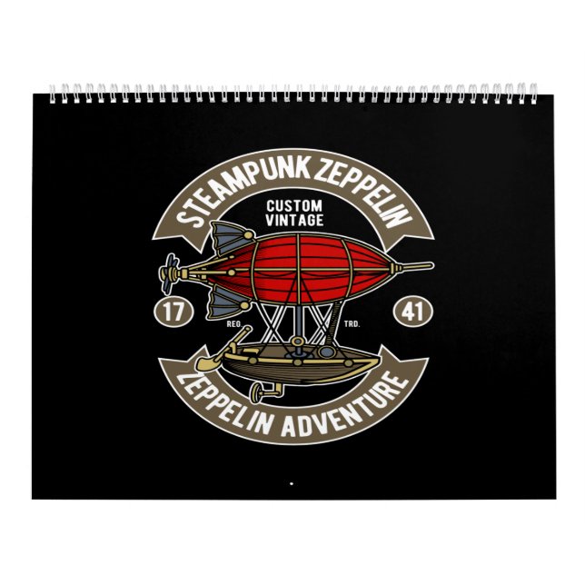 Calendrier aventure zeppelin (Protection)