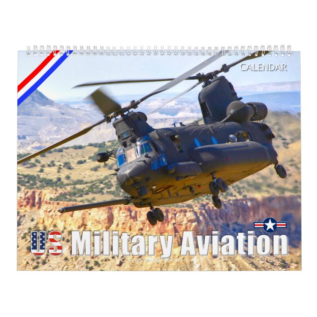 CALENDRIER AVIATION MILITAIRE AMÉRICAINE (Protection)