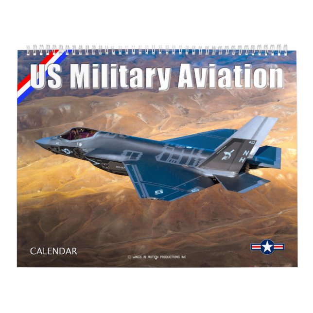 CALENDRIER AVIATION MILITAIRE AMÉRICAINE (Protection)