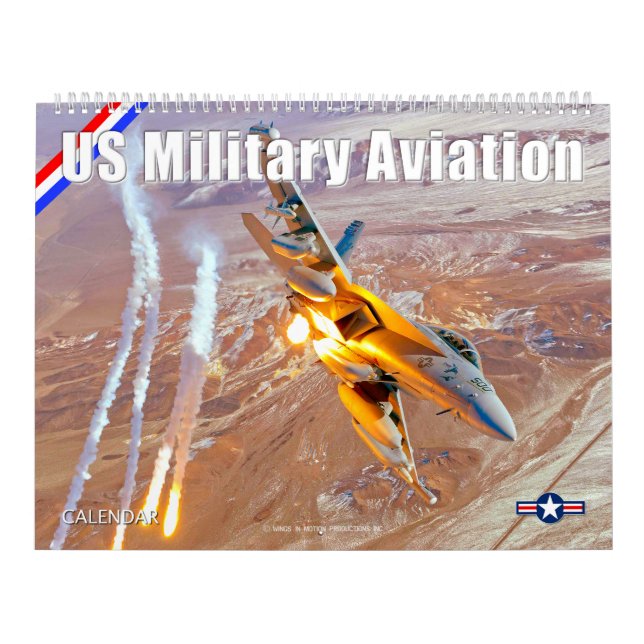 CALENDRIER AVIATION MILITAIRE AMÉRICAINE (Protection)