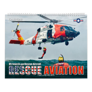 Calendrier AVIATION secourue - Aéronefs US SAR