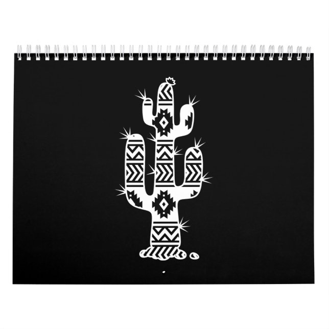 Calendrier Aztec Cactus Graphisme (Protection)