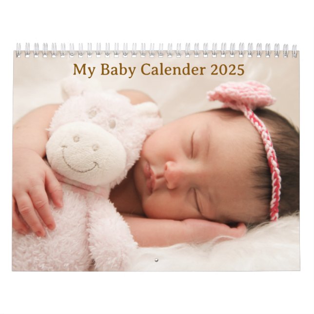 Calendrier Baby Calender 2025 (Protection)