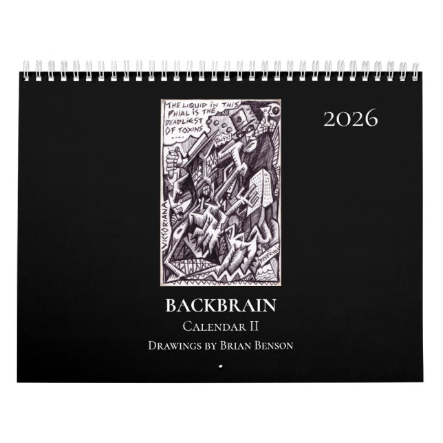 Calendrier Backbrain Calendar II 2026 (Protection)