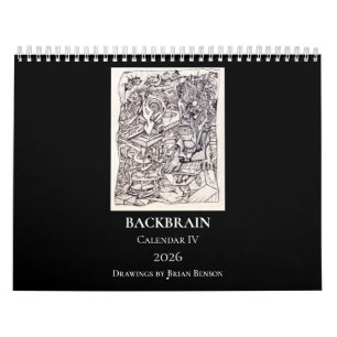 Calendrier Backbrain IV 2026 Double page