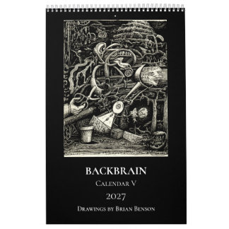 Calendrier Backbrain V, 2027, Page unique