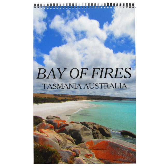 Calendrier baie des feux Tasmanie (Protection)