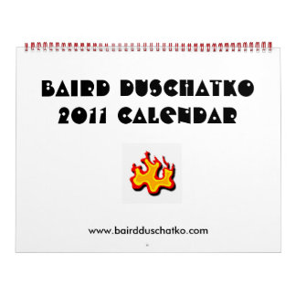 calendrier baird duschatko 2011