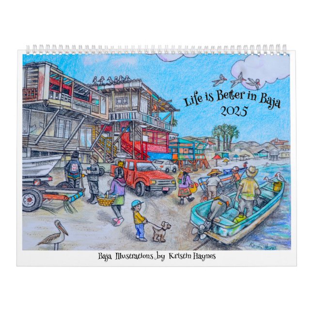 Calendrier Baja Illustrations (Protection)