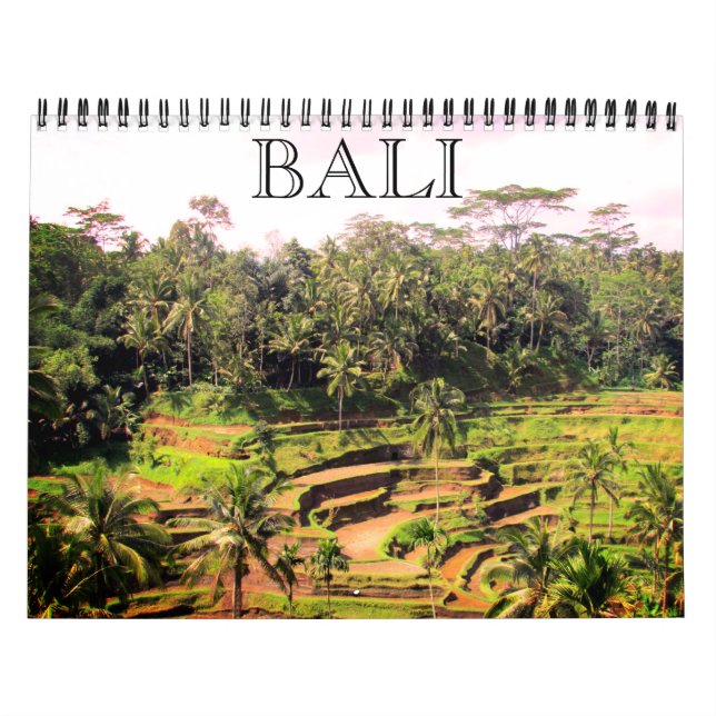 Calendrier bali 2025 (Protection)