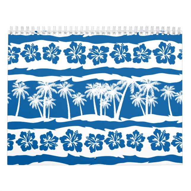 Calendrier Bandes tropicales de palmiers (Protection)