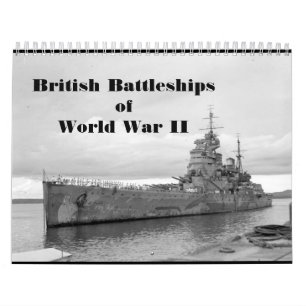 Calendrier Bataillon britannique de la Seconde Guerre mondial