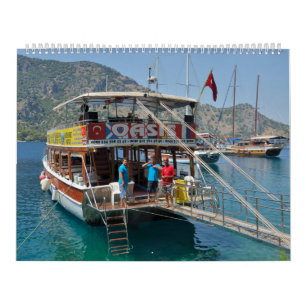 Calendrier Bateau "Oasis" à Fethiye