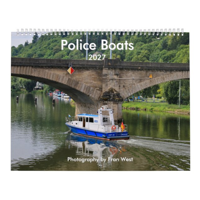 Calendrier Bateaux de Police 2027 (Protection)