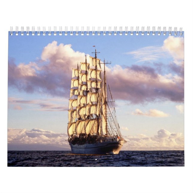 Calendrier Bateaux et voiles (Protection)
