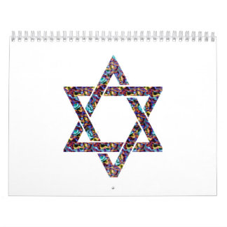 Calendrier batik d'étoile