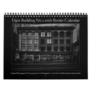 Calendrier Bâtiment Elgin n° 2 avec bordure