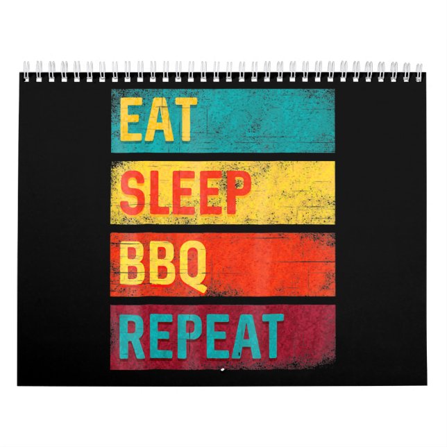 Calendrier BBQ | Barbecue Grillades Cadeau Dormir BBQ (Protection)