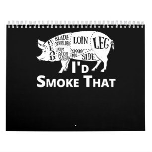 Calendrier BBQ   BBQ Grill Cochon Porc Id Fumer Que Cadeaux H