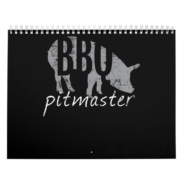 Calendrier BBQ | BBQ Pitmaster Pig Grill Fars Day (Protection)
