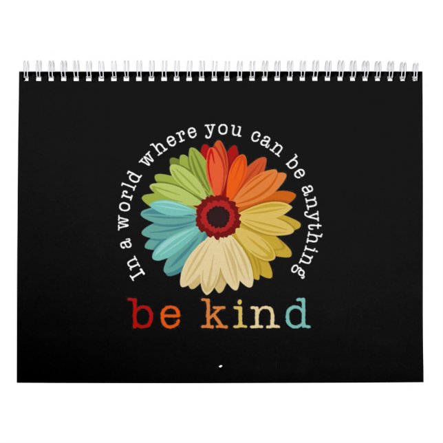 Calendrier Be Kind Sunflower (Protection)