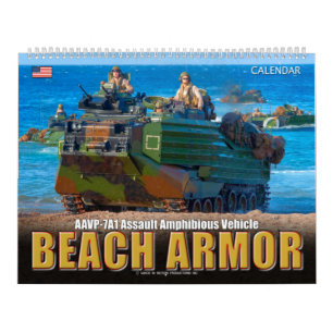 Calendrier BEACH ARMOR - Véhicule amphibie d'assaut