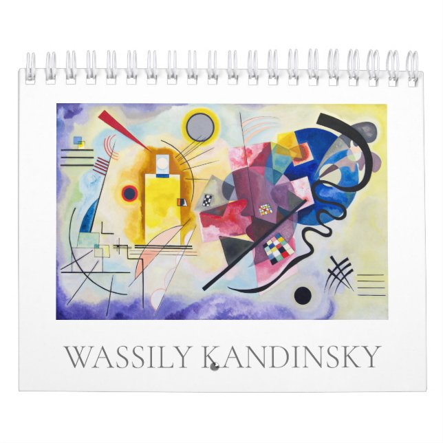 CALENDRIER : BEAU ART : WASSILY KANDINSKY (Protection)