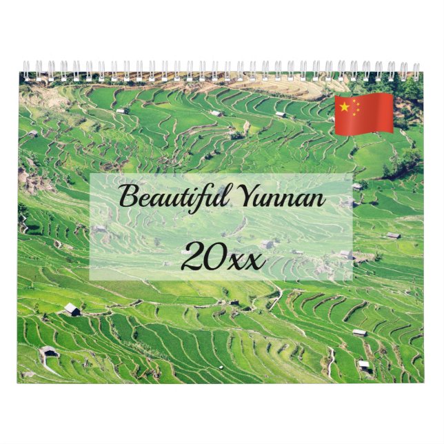 Calendrier Beau Yunnan, Chine (Protection)