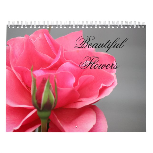 Calendrier Beautiful Flowers (Protection)