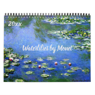 Calendrier Beaux-Arts Nénuphar par Claude Monet