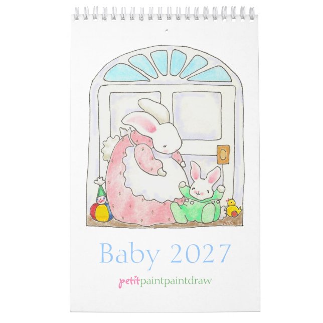Calendrier bébé 2027 (Protection)