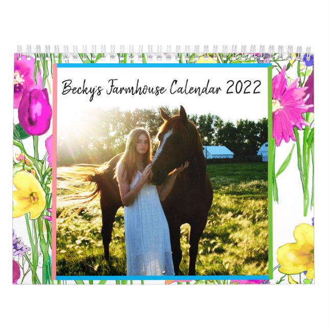 Calendrier Becky's Farmhouse Calendar Photography (Protection)