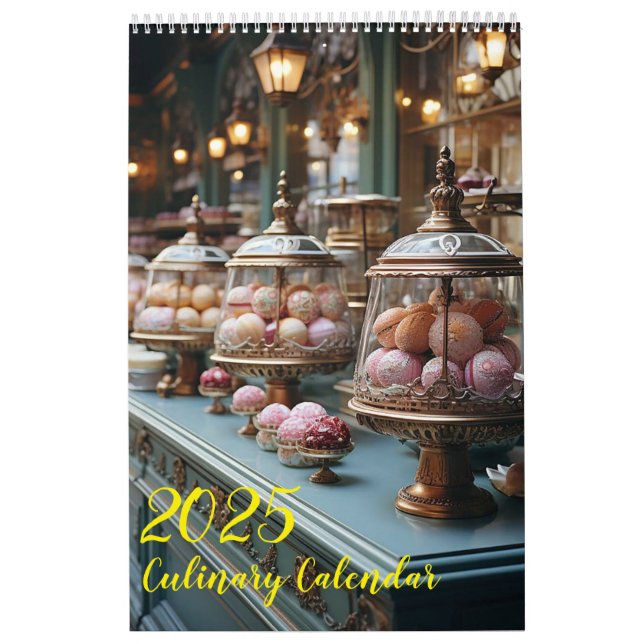 Calendrier Belle confiserie. 2025 (Protection)