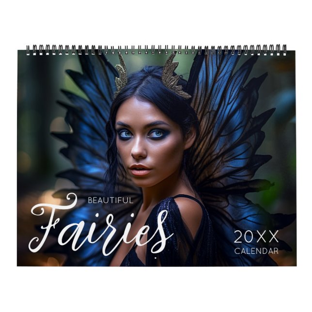 Calendrier Belle fées Imaginaire Mystic Magic Modèle (Protection)