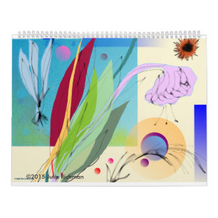 Calendrier Belle nature abstraite