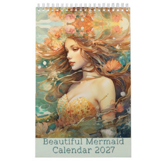Calendrier Belle Sirène 2027, Sirène