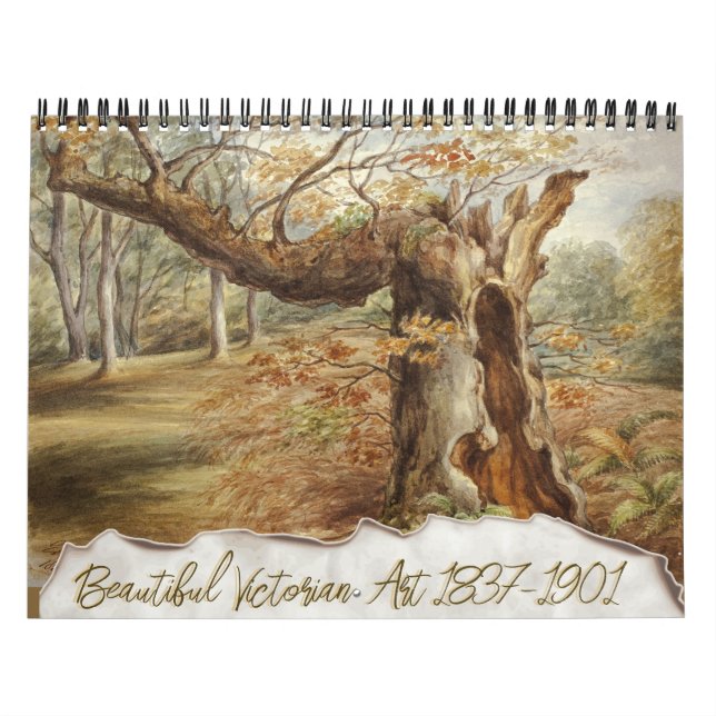 Calendrier Belles peintures victoriennes Paysage Nature (Protection)