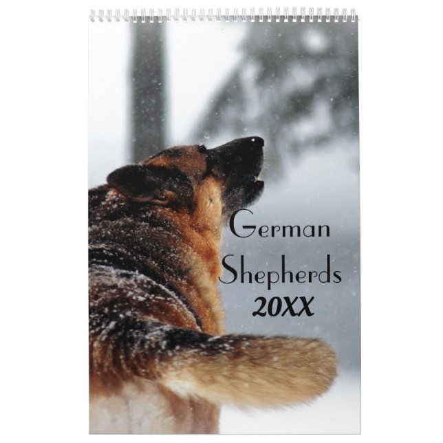 Calendrier Belles photos de bergers allemands (Protection)