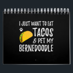 Calendrier Bernedoodle Taco Lover Cinco De Mayo Chien Maman<br><div class="desc">Bernedoodle Taco Lover Cinco De Mayo Chien Maman</div>